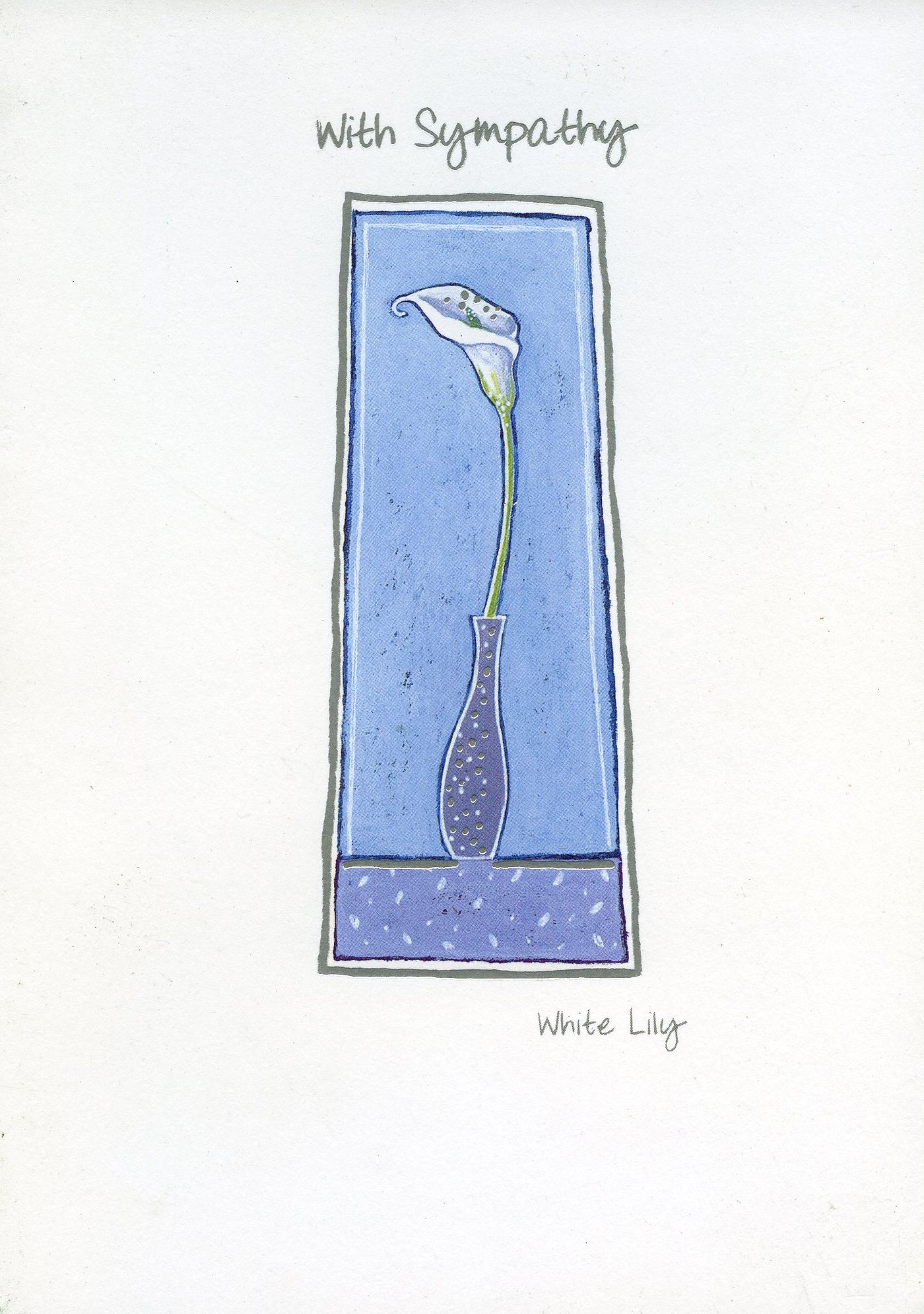 Front of the card from Beverley McKinnon