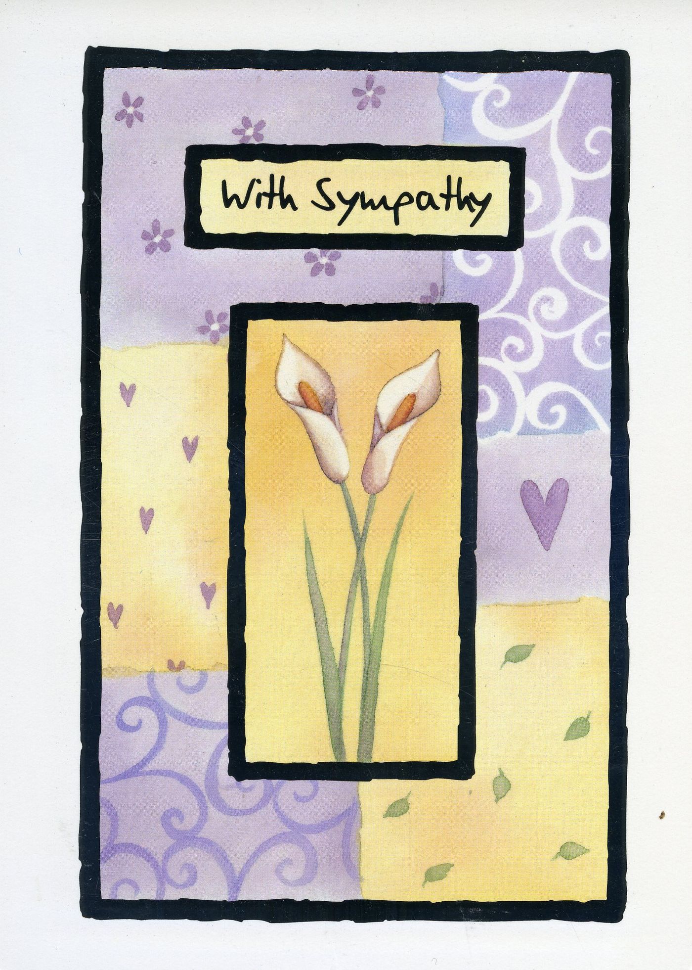 Front of the card from herald