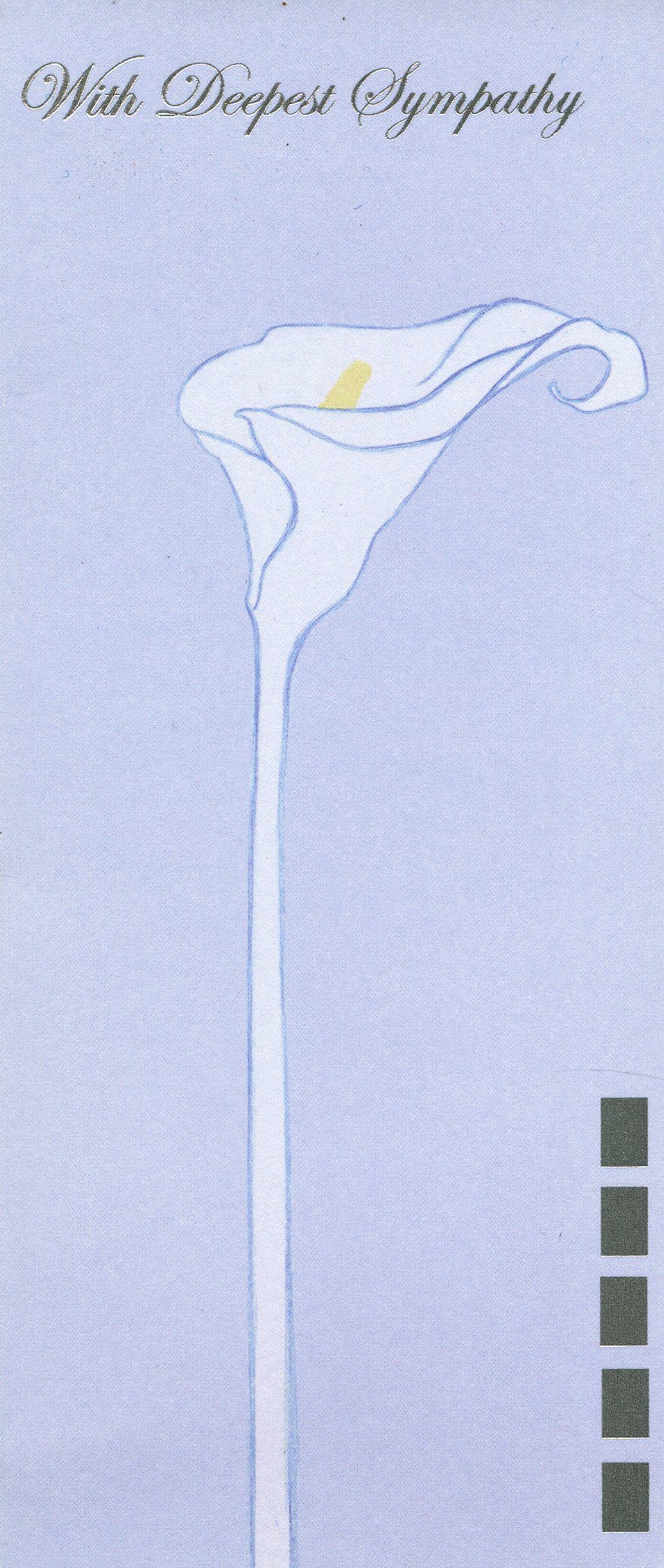 Front of the card from Robert and Fiona Maida