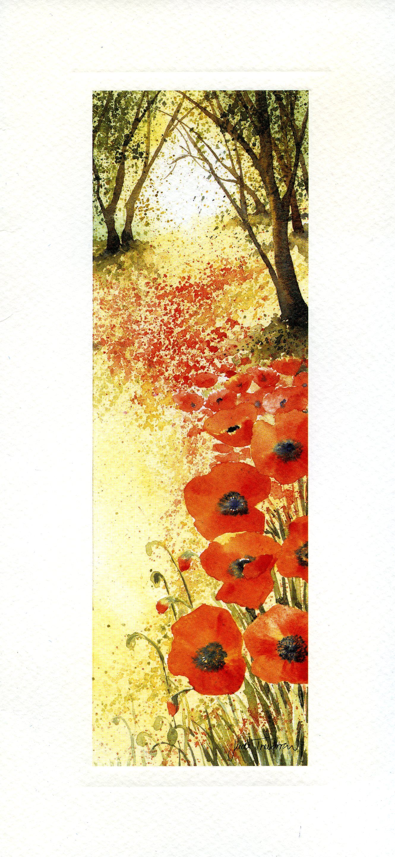 Front of the card from Ingrid and family