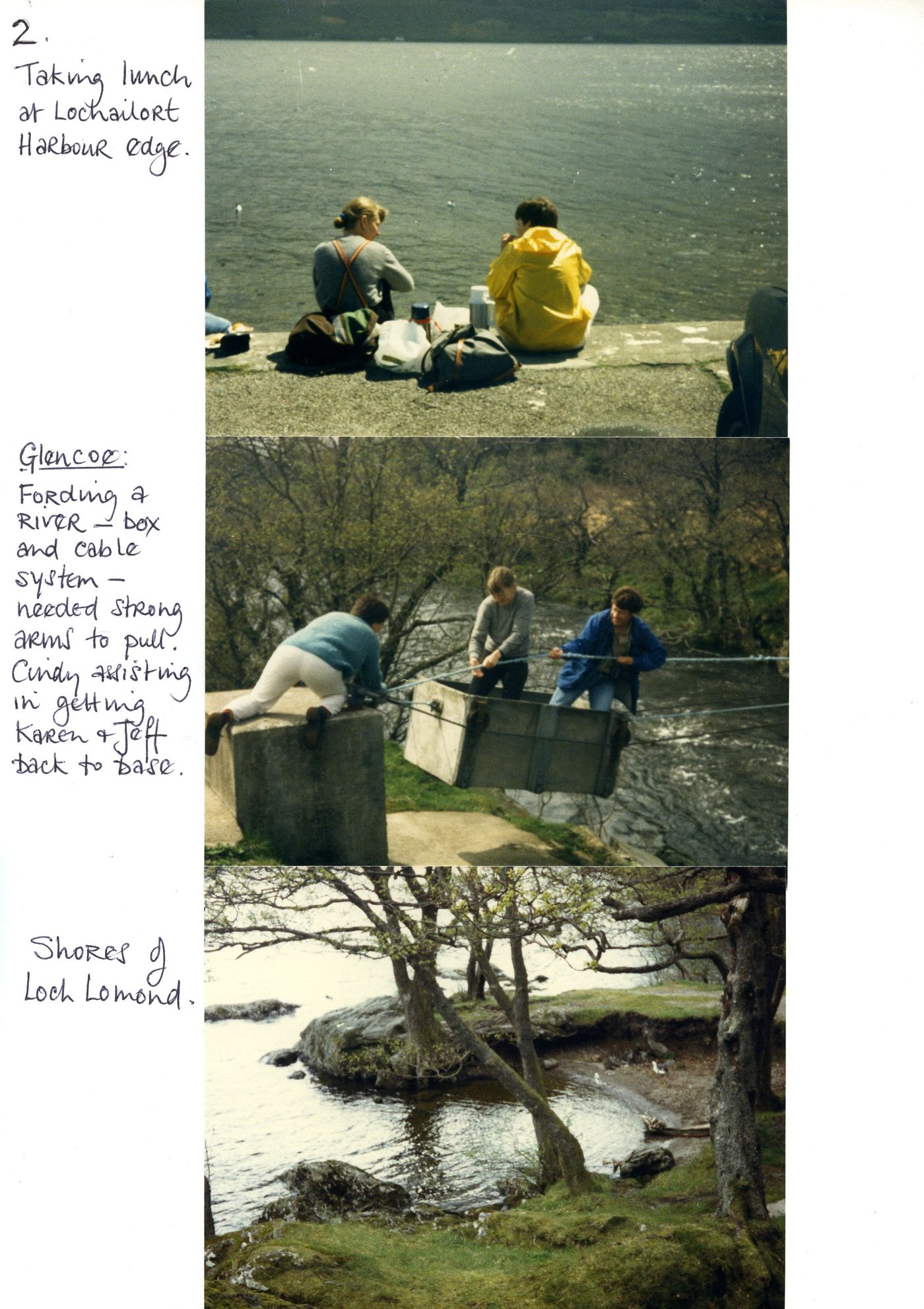 Page 5 of the memories from Rae