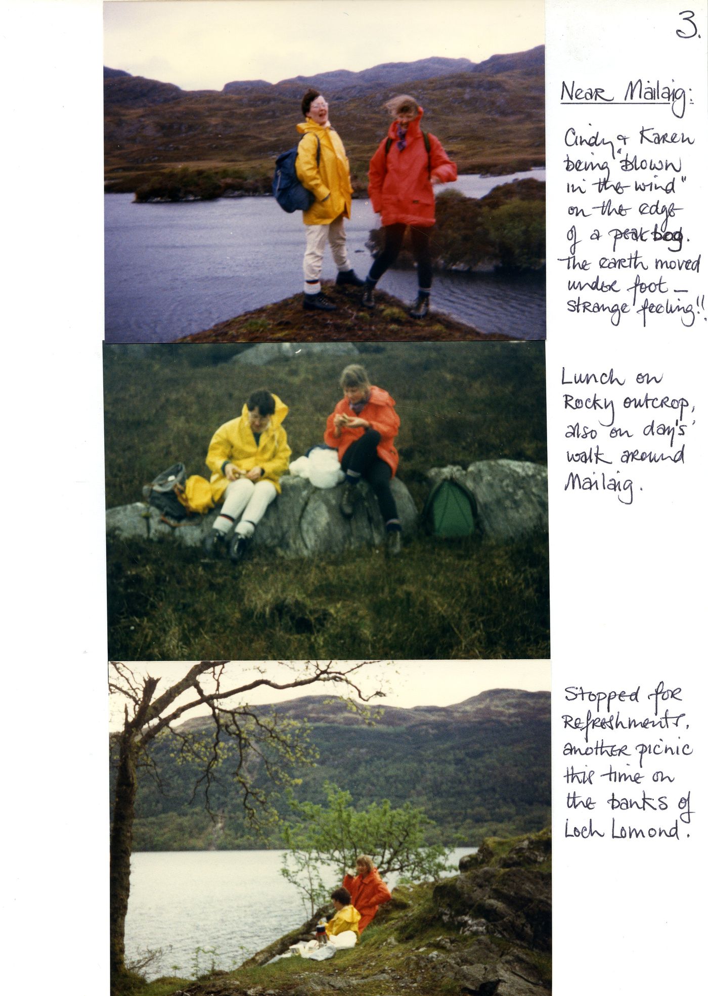 Page 6 of the memories from Rae