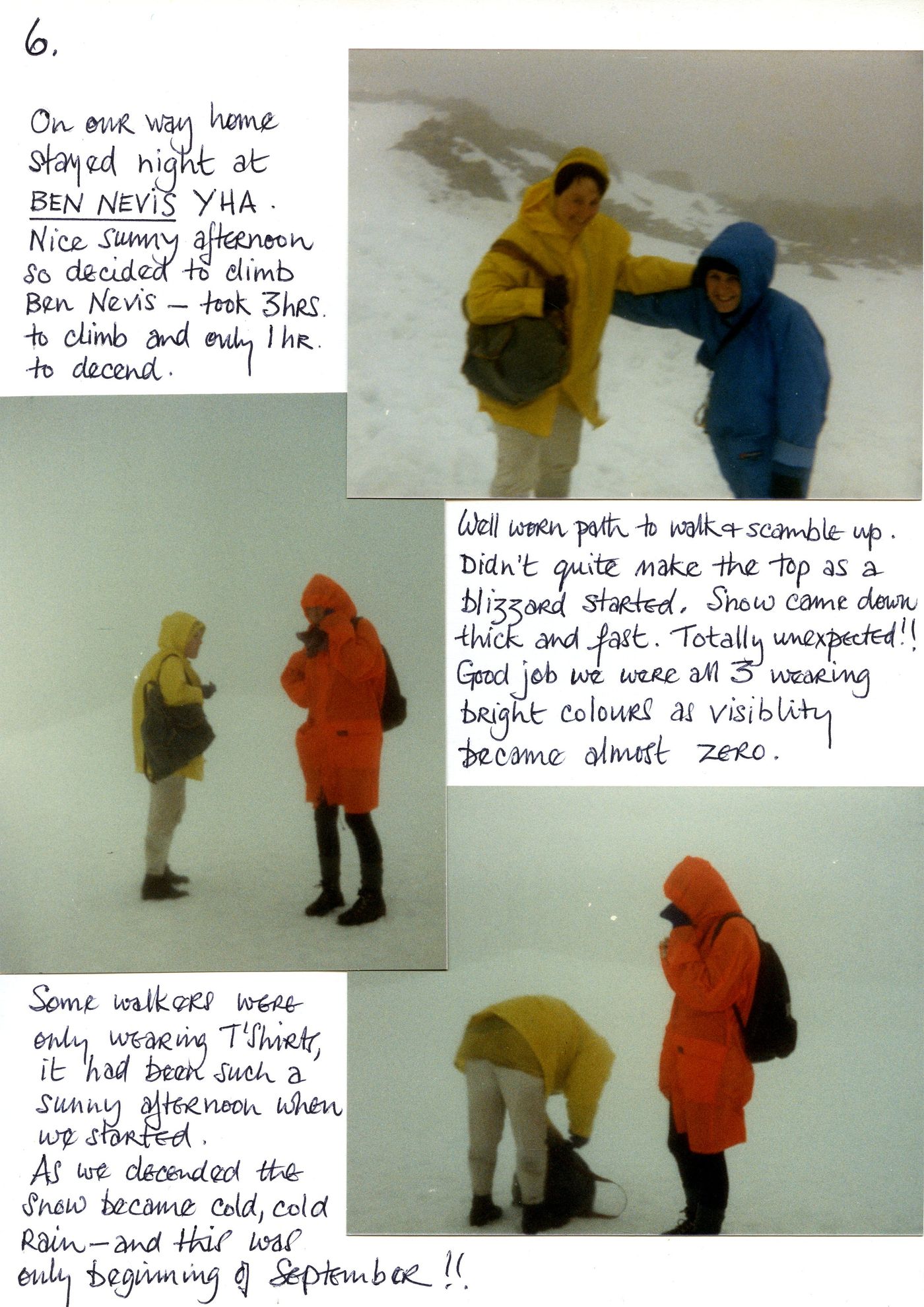 Page 9 of the memories from Rae