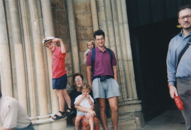 Outside the Minster