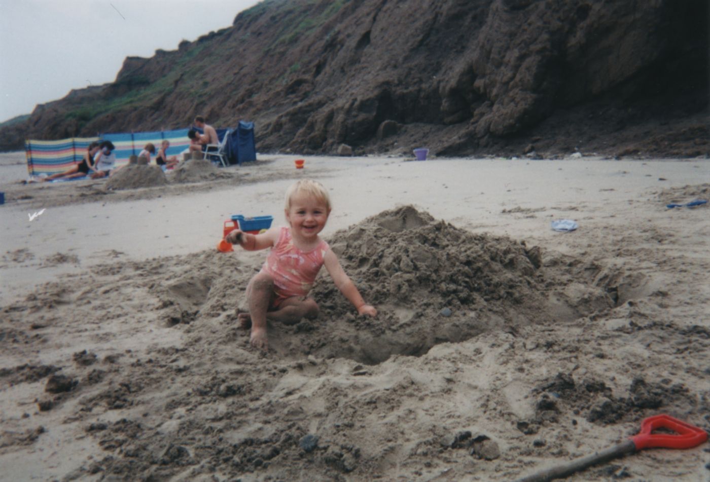 Rose on Hunmanby Gap beach