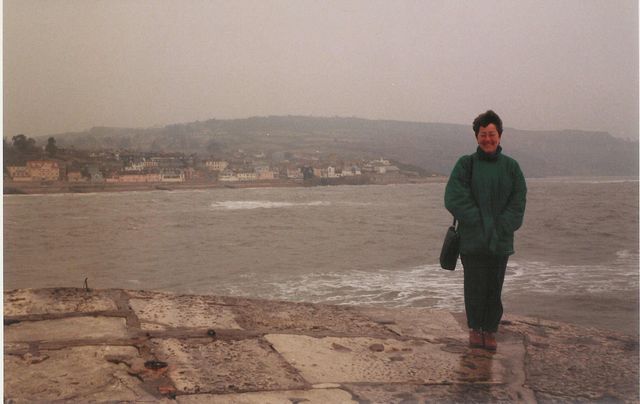 The Cobb, Lyme Regis, 1987 - from Glen Everton